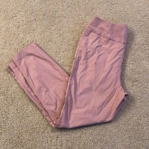 Pale pink New York and Company pull on pants